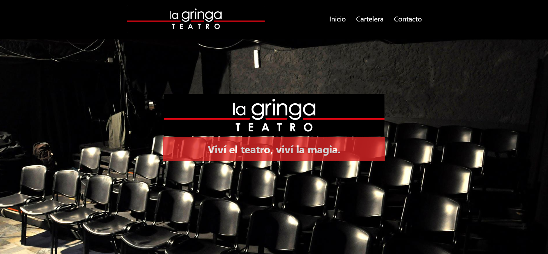 Sitio web de La Gringa Teatro