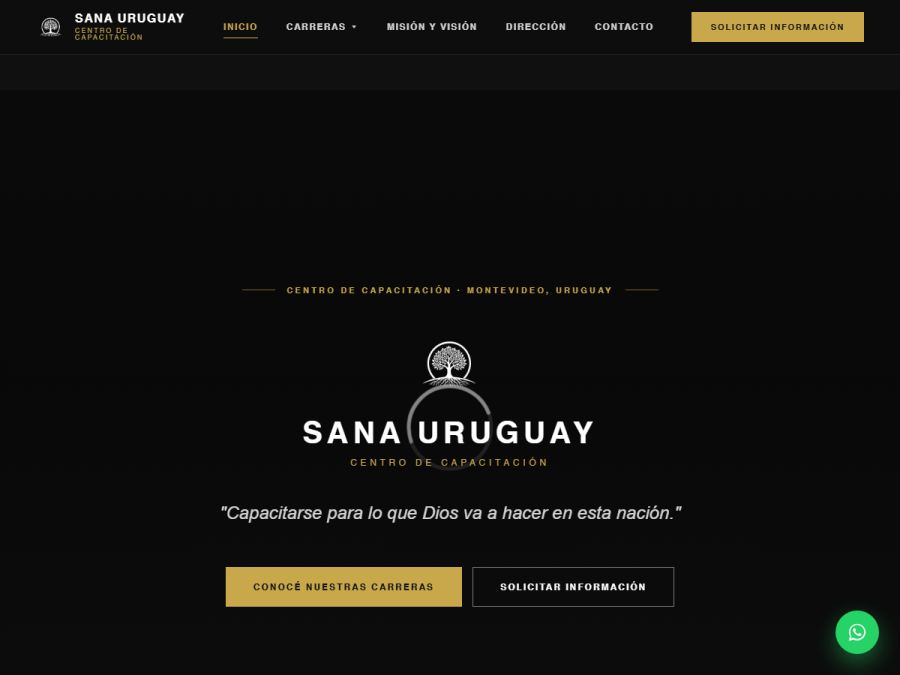 Sitio web de Instituto Sana Uruguay
